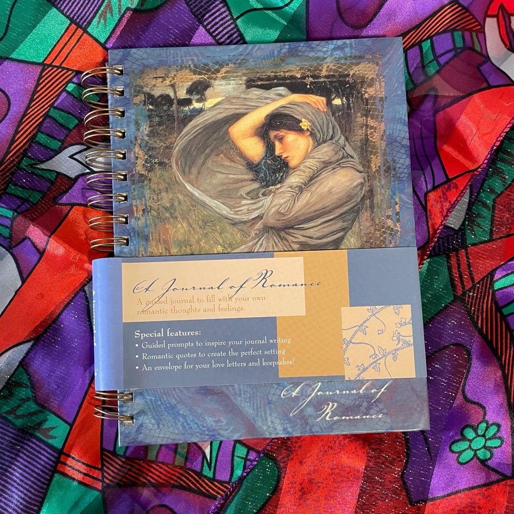 A Journal of Romance Spiral-Bound Notebook